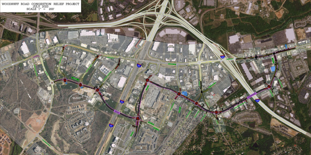 Woodruff Road Right of Way Design