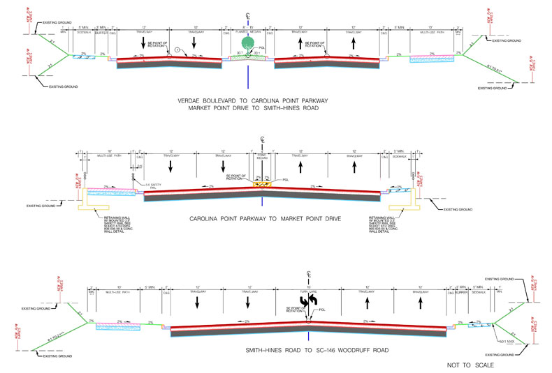 Woodruff Road Project Location Map