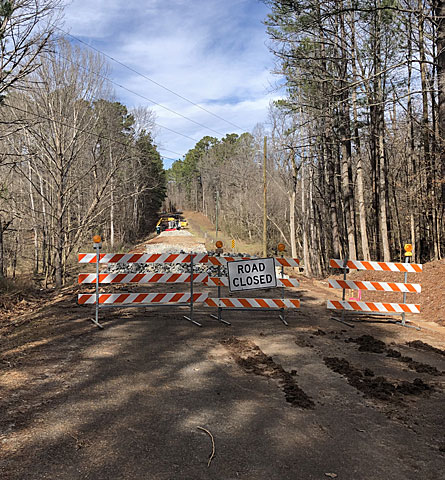 Photo of S-52 (Lanham Rd) project area