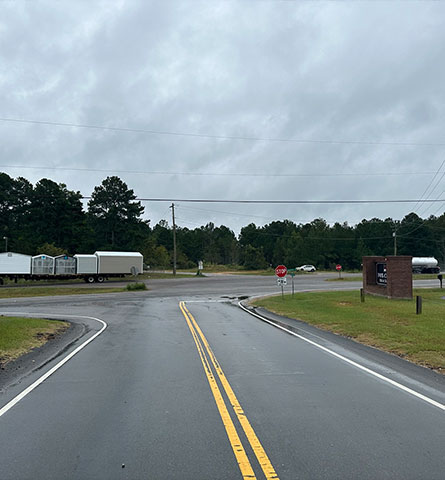 Photo of S-52 (Lanham Rd) project area