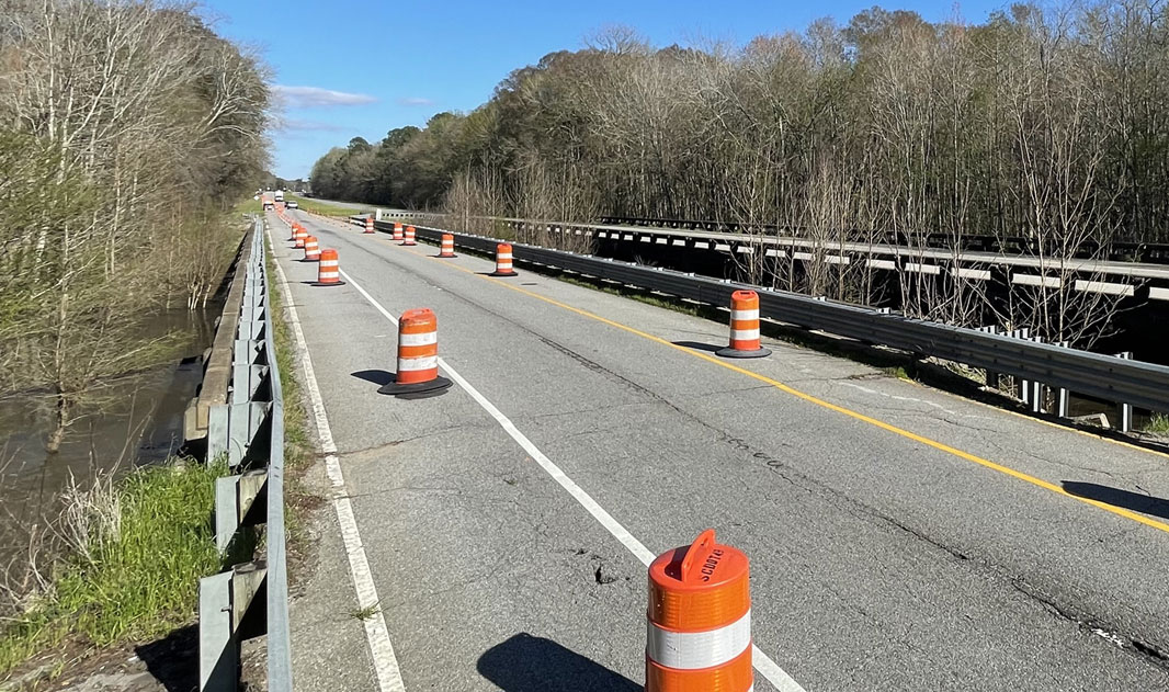 US 301 Over Four Hole Swamp Bridge